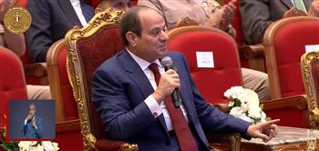 الرئيس السيسي للمصريين: «اوعوا تنسوا إن اللي إحنا فيه ده كرم من ربنا علينا»