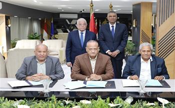 مستشار رئيس الجمهورية ومحافظ أسوان يشهدان توقيع بروتوكول تعاون خاص بمدرسة الصداقة الجديدة