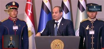 الرئيس السيسي يوجه رسالة للشعب: «مش هادخل بيكم في الحيط عشان أنا بحبكم»
