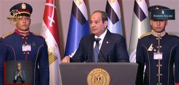 الرئيس السيسي يوجه رسالة للشعب: «مش هادخل بيكم في الحيط عشان أنا بحبكم»