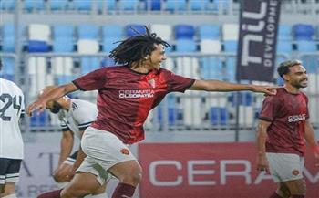 الدورى الممتاز.. تقدم سيراميكا كليوباترا على طلائع الجيش فى الشوط الأول 