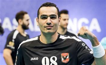 أفريقيا لليد: "كاستيلو" يفوز بجائزة أفضل لاعب في مباراة الأهلي وفاب الكاميروني