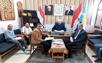 منطقة الإسكندرية الأزهرية تستقبل وفد الإدارة العامة لأملاك وأوقاف الأزهر لمتابعة الأوقاف