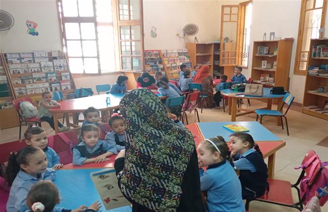 ضمن قراءات وقصص للأطفال.. ثقافة المنيا تنظم زيارة لبراعم حضانة صناع المستقبل 