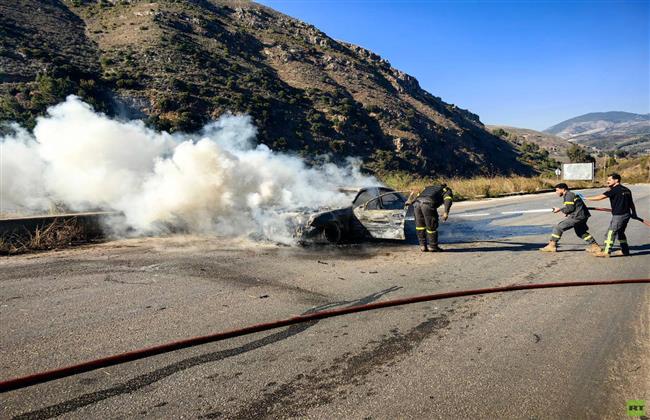 "صحة لبنان": قتيلان وجريح جراء غارة إسرائيلية استهدفت سيارة على طريق الجرمق - الخردلي