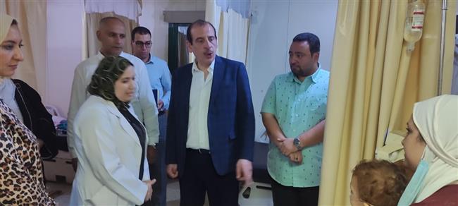 نائب وزير الصحة: تحسين الرعاية ورفع كفاءة غرف العمليات بمستشفى كفر الزيات