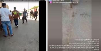 حقيقه مضايقة أشخاص للفتيات وبحوزتهم سلاح أبيض أمام مدرسة بالقليوبية