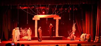 عرض "الخوف" ضمن مهرجان مسرح الهواة