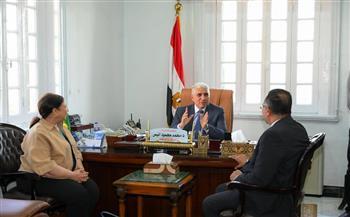نائبة وزيرة التضامن ووفد “الفاو” يتابعان مشروعات تعزيز الأمن الغذائي بالمنيا