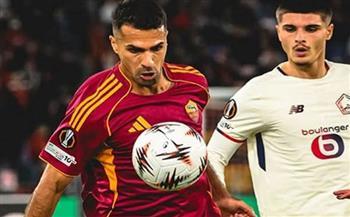 روما الإيطالي يخسر أمام ليل الفرنسي في الدوري الأوروبي