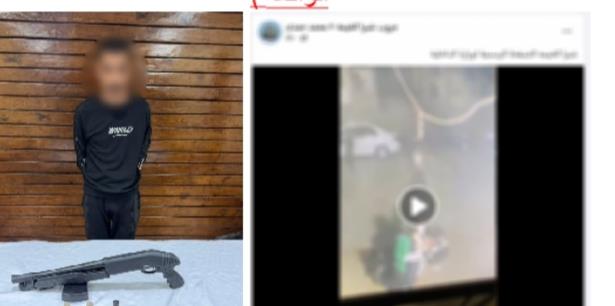  ضبط عاطل أطلق النار على سائق توك توك في شبرا الخيمة