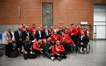 وزارة الشباب والرياضة تستقبل أبطال منتخب مصر المتوجين بكأس العالم للكرة الطائرة جلوس