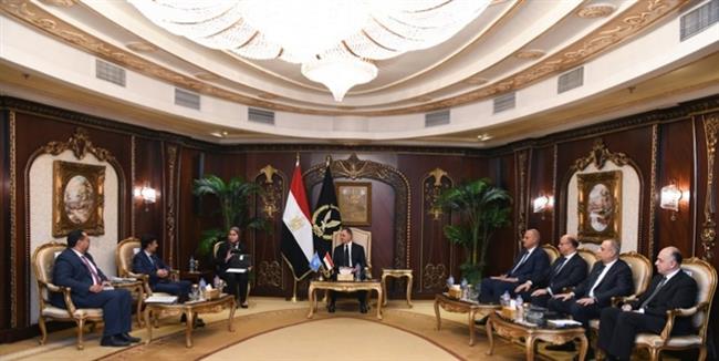 لبحث أوجه التعاون المشترك.. وزير الداخلية يستقبل المستشار الشرطي لمنظمة الأمم المتحدة 