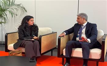 وزير السياحة والآثار يلتقي مع الأمين العام المُنتخب لمنظمة الأمم المتحدة للسياحة