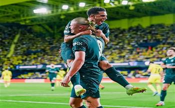 دوري أبطال أوروبا.. هالاند يسجل الهدف الأول للسيتي في مرمى فياريال