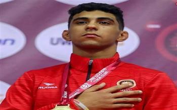 وزير الرياضة يهنئ البطل أدهم أيمن لحصوله على برونزية بطولة العالم للمصارعة  
