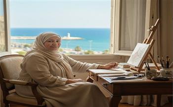 عبلة كامل تشارك جمهورها صورة جديدة بالذكاء الاصطناعي 