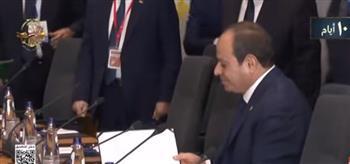 الرئيس السيسي يترأس وفد مصر المشارك في أعمال القمة المصرية الأوروبية