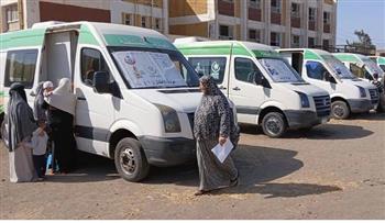 فحص 1644 مواطنا ضمن قافلة طبية بالدقهلية