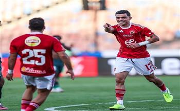 الدوري الممتاز.. الأهلي يتقدم على الاتحاد السكندري بهدف بن شرقي