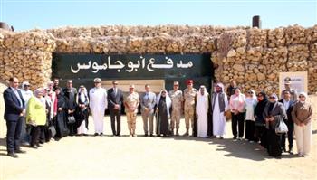 الجيش الثالث يفتتح مزار النقطة الحصينة بعيون موسى بعد تطويره بمناسبة ذكرى انتصارات أكتوبر