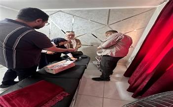 ضبط مركزين لعلاج الأمراض الجلدية بلا أطباء في بني سويف 