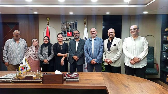 اجتماع اللجنة العليا لملتقى الأراجوز والعرائس التقليدية بأكاديمية الفنون