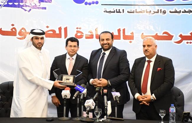 بنادي الصحفيين.. وزير الشباب والرياضة يلتقي اللجنة المنظمة لكأس العرب في قطر 