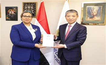 أمل عمار تستقبل سفير الصين لبحث سبل تعزيز التعاون المشترك في قضايا تمكين المرأة