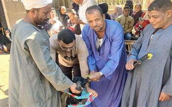 محافظ سوهاج: انطلاق الحملة القومية الثالثة لتحصين الثروة الحيوانية ضد الحمى القلاعية 