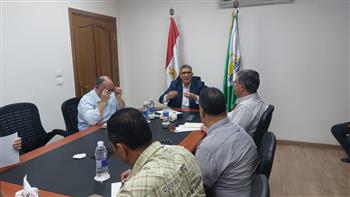 محافظ الجيزة يتابع التجهيزات الخاصة باستعدادات المحافظة لحفل افتتاح المتحف الكبير