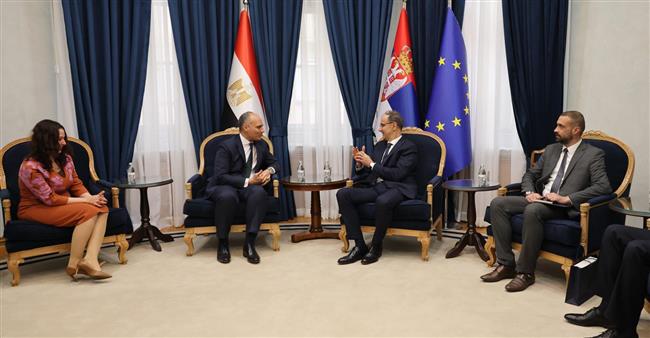 رئيس وزراء صربيا يستقبل سفير مصر في بلجراد 