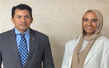 وزير الرياضة يهنئ مريم سوليكا لاختيارها كأول مصرية ضمن قادة الأمم المتحدة الشباب لعام 2025
