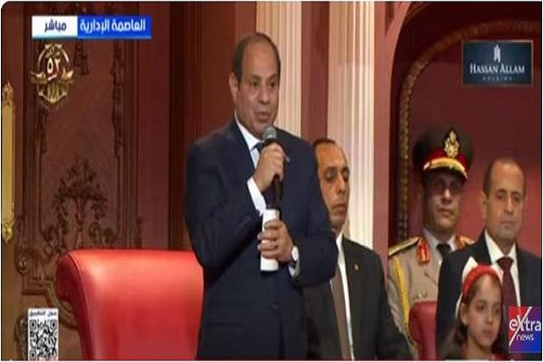 الرئيس السيسي يدعو لتنظيم رحلات لسيناء: "خلينا الدلتا وسيناء قطعة واحدة"