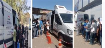 قوافل الأحوال المدنية تستخرج 9638 بطاقة رقم قومي للمواطنين بالمحافظات