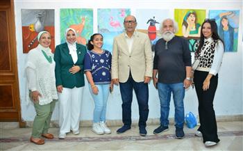 افتتاح معرض «بصمات الأطفال» السادس عشر بقصر ثقافة الأنفوشي