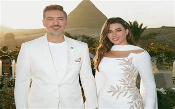 هايدي موسى تحتفل بعقد قرانها 