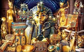 الفرعون الذهبي يضيئ قاعات المتحف المصري الكبير