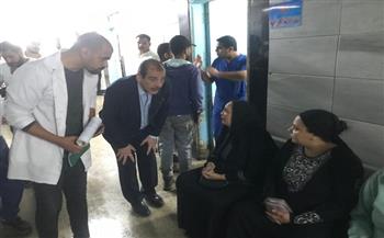  نائب وزير الصحة يتفقد مستشفى العامرية العام بالإسكندرية.. ويطمئن على  انتظام العمل وتوافر الأدوية 