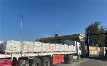 الهلال الأحمر: قافلة "زاد العزة" الـ59 تحمل أكثر من 10 آلاف طن مساعدات للفلسطينيين