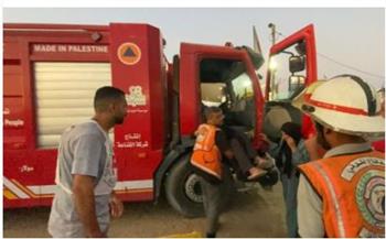 الدفاع المدني بغزة: مصابون في قصف إسرائيلي استهدف بلدة عبسان شرقي خان يونس