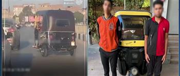  القبض على سائق توك توك للسير برعونة وأداء حركات استعراضية بأسيوط