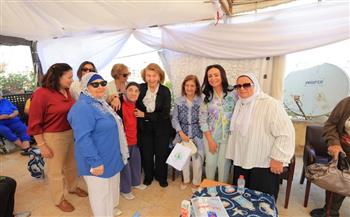 وزيرة التضامن تفتتح وحدة العلاج الطبيعي بدار الهنا لرعاية المسنين بمحافظة الجيزة