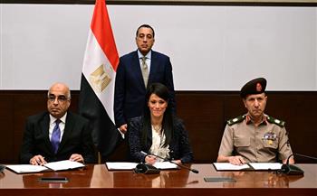 مدبولي يشهد توقيع بروتوكول تعاون ثلاثي بشأن تجهيزات البنية الفنية بمدينة العدالة الذكية بالعاصمة الإدارية