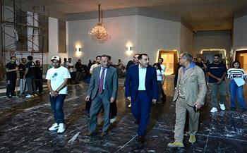 جولة ليلية لرئيس الوزراء لمتابعة التجهيزات النهائية لاحتفال افتتاح المتحف المصري الكبير
