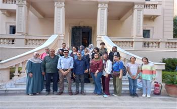 الحضارة المصرية القديمة ومظاهر إحيائها في الغرب بندوة بمركز محمود سعيد للمتاحف