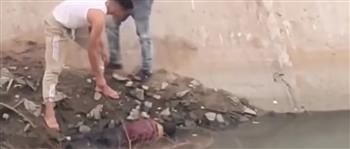 الصورة الأولى لانتشال جثمان أصغر ضحايا جريمة الهرم