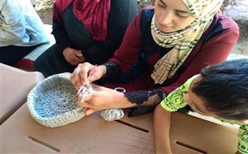 "الشباب والرياضة" تواصل تنفيذ  سلسلة ورش "حرفتك..مهنتك" علي مستوي المحافظات