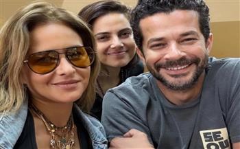 نيللى كريم وشريف سلامة يشكلان ثنائية فنية جديدة