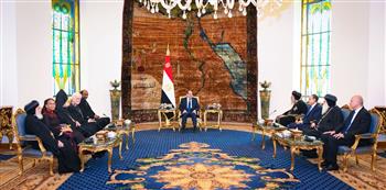 الرئيس السيسي يستقبل وفد مجلس الكنائس العالمي ويؤكد: مصر ستظل أرض السلام والتسامح